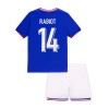 Maglia ufficiale Francia Rabiot 14 Casa Euro 2024 per Bambino